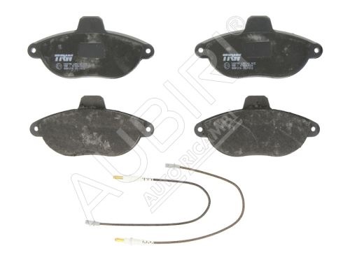 Brzdové doštičky Fiat Scudo 1995-2006 predné, 2-snímače, BENDIX