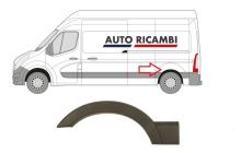 Ochranná lišta Renault Master od 2010 ľavá, zadný lem blatníka