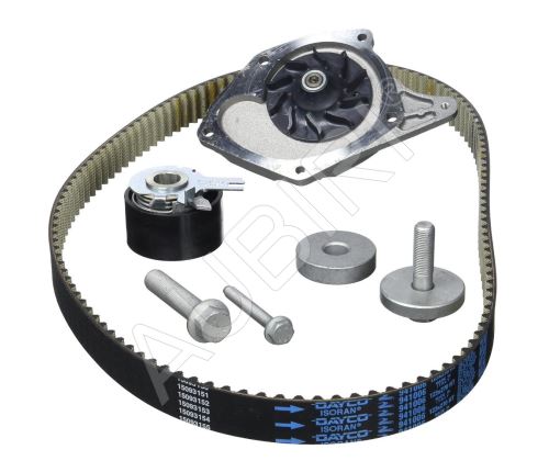 Rozvodová sada remeňa Renault Kangoo 2002-2013 1,5 dCi s vodnou pumpou, 123 zubov