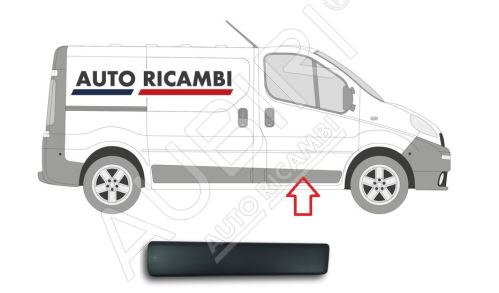 Ochranná lišta Renault Trafic od 2001 pravá, predné dvere