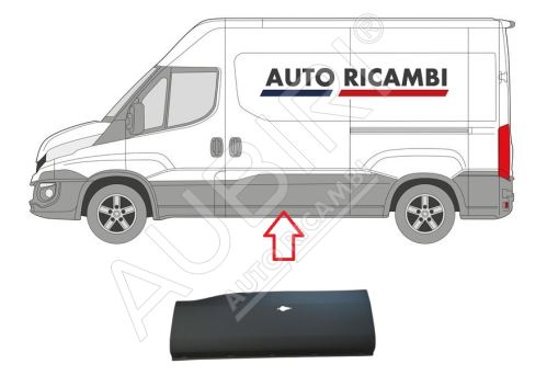 Ochranná lišta Iveco Daily od 2014 ľavá, stredná časť (3520/4100)