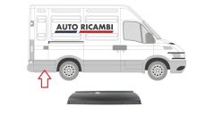 Ochranná lišta Iveco Daily 2000-2011 pravá, za zadné koleso