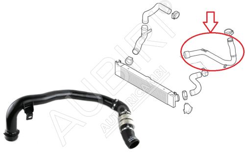 Hadica plniaceho vzduchu Fiat Ducato 2006-2016 3,0 z turba do intercoolera, kompletná