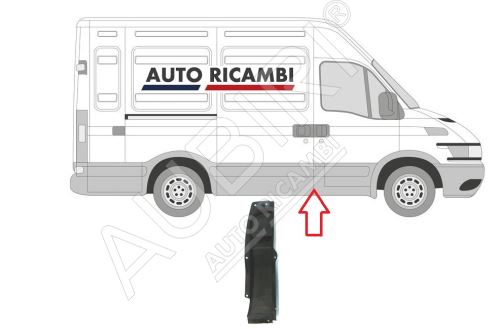 Ochranná lišta Iveco Daily 2000-2006 pravá, za predné dvere