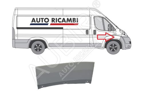 Ochranná lišta Fiat Ducato 2006-2014 pravá, lem blatníka