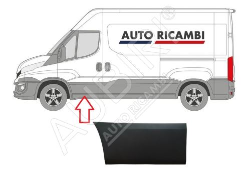 Ochranná lišta Iveco Daily od 2014 ľavá, predné dvere