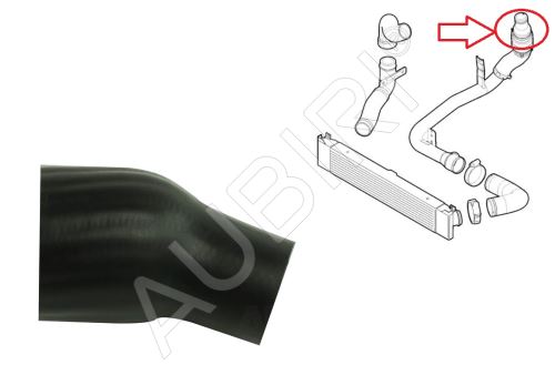 Hadica plniaceho vzduchu Fiat Ducato 2006-2011 2,2 z turba do intercoolera, koncová
