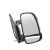 Spätné zrkadlo Fiat Ducato od 2011 pravé krátke 80 mm, elektrické 16W, 8-PIN
