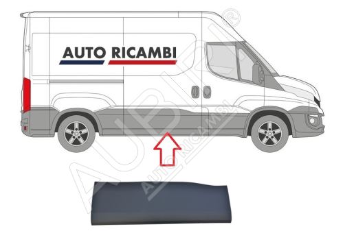 Ochranná lišta Iveco Daily od 2014 pravá, posuvné dvere (3520/4100)