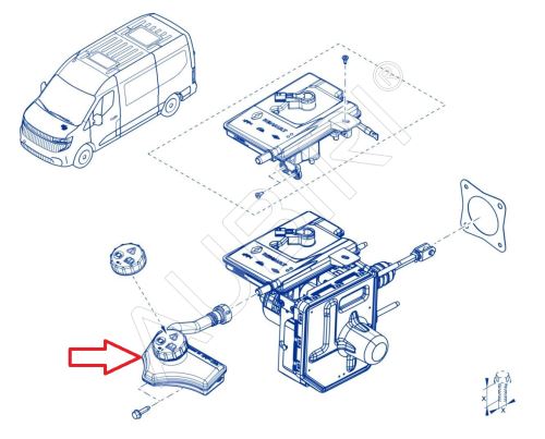 Nádržka brzdovej kvapaliny Renault Master IV od 2024