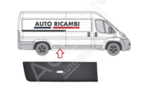 Ochranná lišta Fiat Ducato od 2006 pravá, pred zadné koleso, 80cm - Maxi