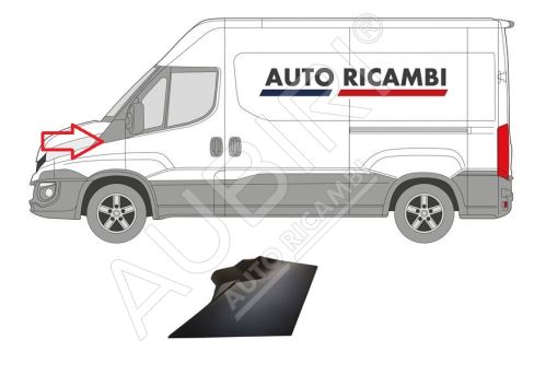 Ochranná lišta Iveco Daily od 2014 ľavá, nad blatníkom