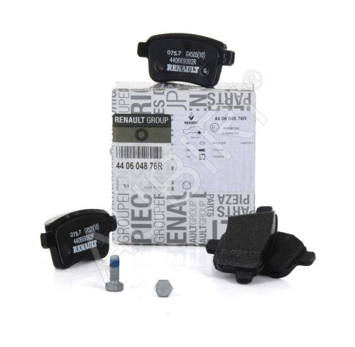Brzdové doštičky Renault Kangoo 2008-2021 zadné