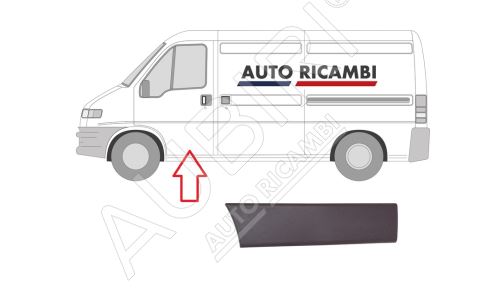 Ochranná lišta Fiat Ducato 2002-2006 ľavá, predné dvere