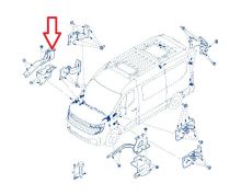 Pánt kapoty Renault Master IV od 2024 pravý