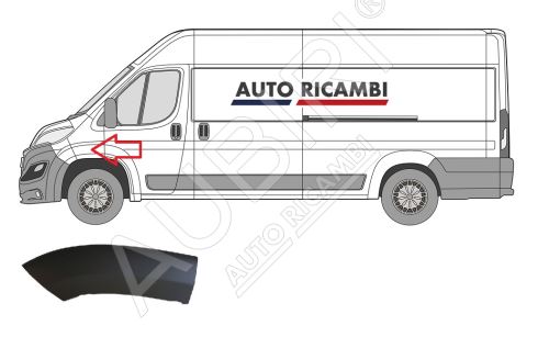 Ochranná lišta Fiat Ducato od 2014 ľavá, lem blatníka