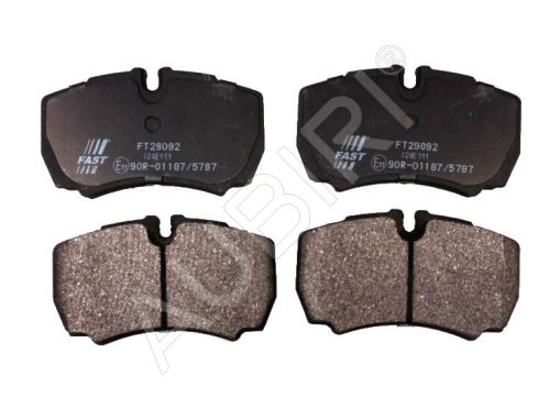 Brzdové doštičky Iveco Daily od 2000 35S zadné