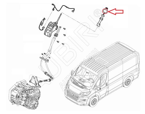 Hlavica radiacej páky Fiat Ducato od 2021 2,2D