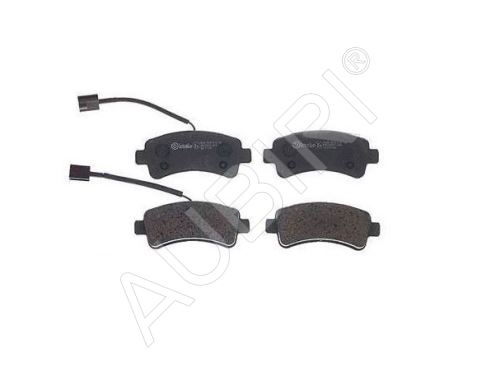 Brzdové doštičky Fiat Ducato od 2006 zadné, 2- snímače, 20Q, typ Brembo