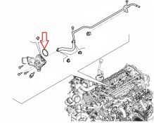 Tesnenie termostatu Fiat Ducato, Jumper, Boxer, Movano od 2024 2,2D