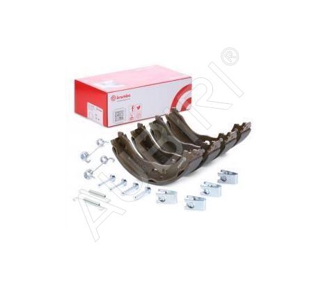 Brzdové čeľuste Fiat Ducato od 2006 zadné, 172 mm, s príslušenstvom