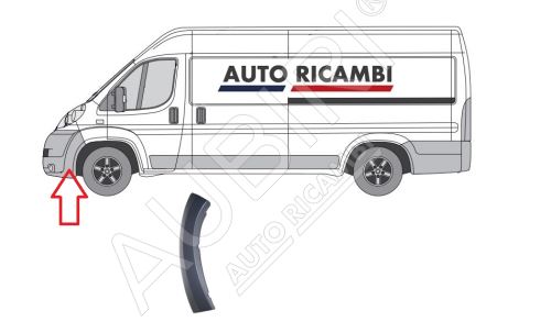 Ochranná lišta Fiat Ducato 2006-2014 ľavá, lem náraznika