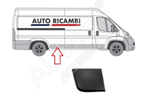 Ochranná lišta Fiat Ducato od 2006 pravá, pred zadné koleso