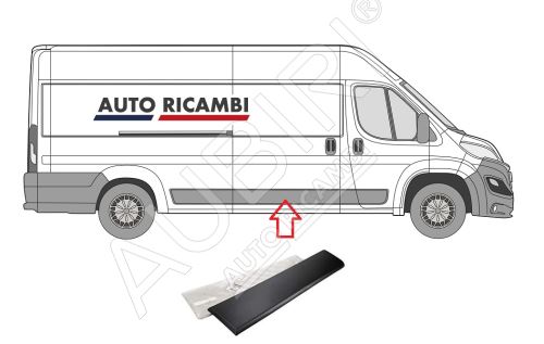 Ochranná lišta Fiat Ducato od 2014 pravá na posuvné dvere