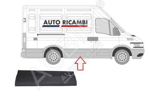 Ochranná lišta Iveco Daily 2000-2014 pravá, posuvné dvere