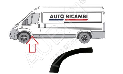 Ochranná lišta Fiat Ducato od 2006 ľavá, lem dverí