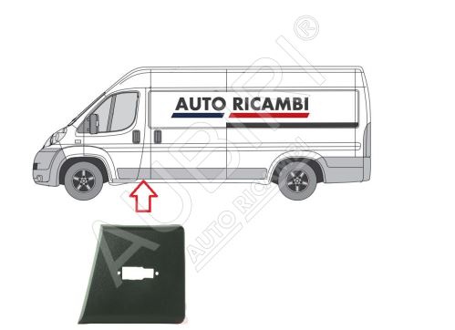 Ochranná lišta Fiat Ducato od 2006 ľavá, za predné dvere, B-stĺpik - Maxi