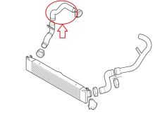 Hadica plniaceho vzduchu Fiat Ducato 2006-2011 2,3 z intercoolera do klapky (2)