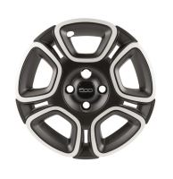 Puklica kolesa Fiat 500 od 2015 15" disk, čierna