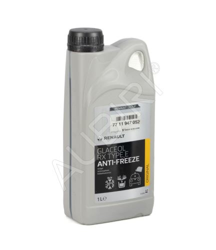 Chladiaca kvapalina GLACEOL RX Type E LDR 1L, koncentrát, 1:1= -37, modrozelená