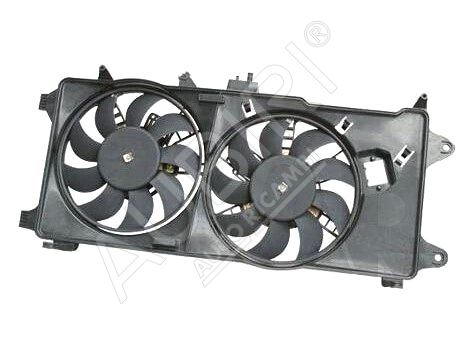 Ventilátor chladenia motora Fiat Doblo 2000-2010 1,9JTD s klimatizáciou, 275mm