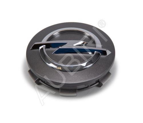 Krytka kolesa Opel stredová pre alu disky, 64 mm, antracitová