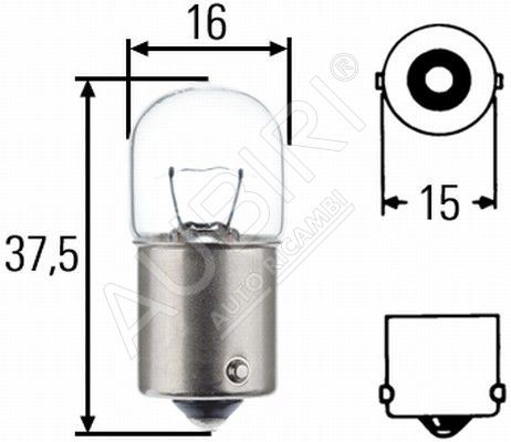 Žiarovka 24V 5W R5W