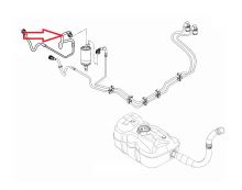Palivové potrubie Fiat Ducato od 2016 2,3D z filtra do čerpadla (1)