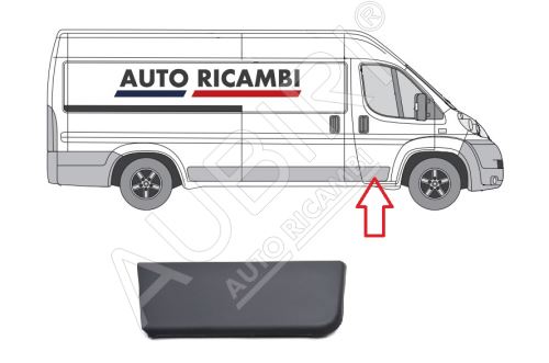 Ochranná lišta Fiat Ducato od 2006 pravá, predné dvere