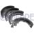 Brzdové čeľuste Iveco TurboDaily 1990-2000 35-10 zadné, 254mm