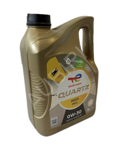 Motorový olej Total QUARTZ INEO PRO 0W30 - 5L