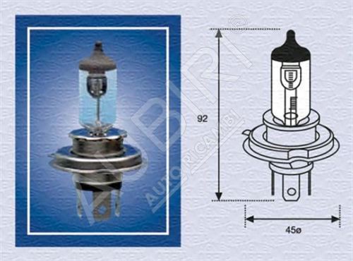 Žiarovka 24V H4 75/70W