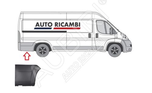 Ochranná lišta Fiat Ducato od 2006 pravá, za zadné koleso - Maxi