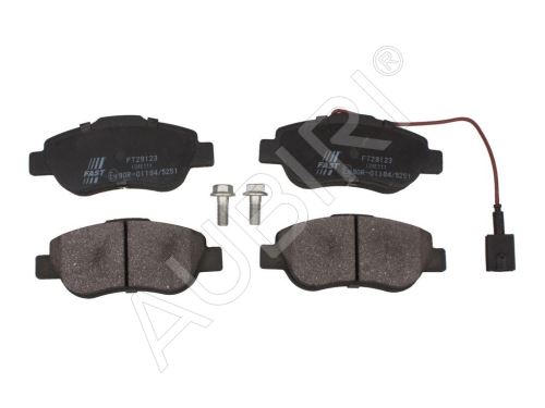 Brzdové doštičky Fiat Doblo 2000-2010, Fiorino od 2007 predné, 1-snímač