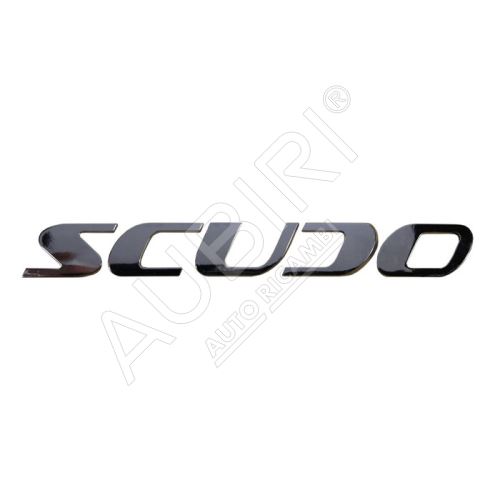 Znak "Scudo" Fiat Scudo od 2007 zadný