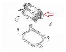 Intercooler Fiat Ducato, Jumper, Boxer, Movano 2021-2024 2,2D