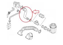 Hadica plniaceho vzduchu Fiat Ducato 2002-2006 2,3 od filtra do turba (2)