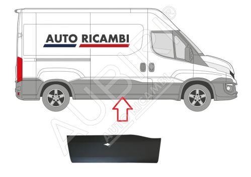 Ochranná lišta Iveco Daily od 2014 pravá, posuvné dvere (3520/4100)