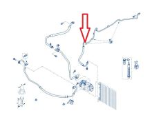 Hadica klimatizácie Renault Master od 2010 2,3D z kondenzátora do výparníka (1)