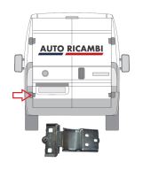 Pánt zadných dverí Fiat Ducato od 2006 ľavý spodný, 180